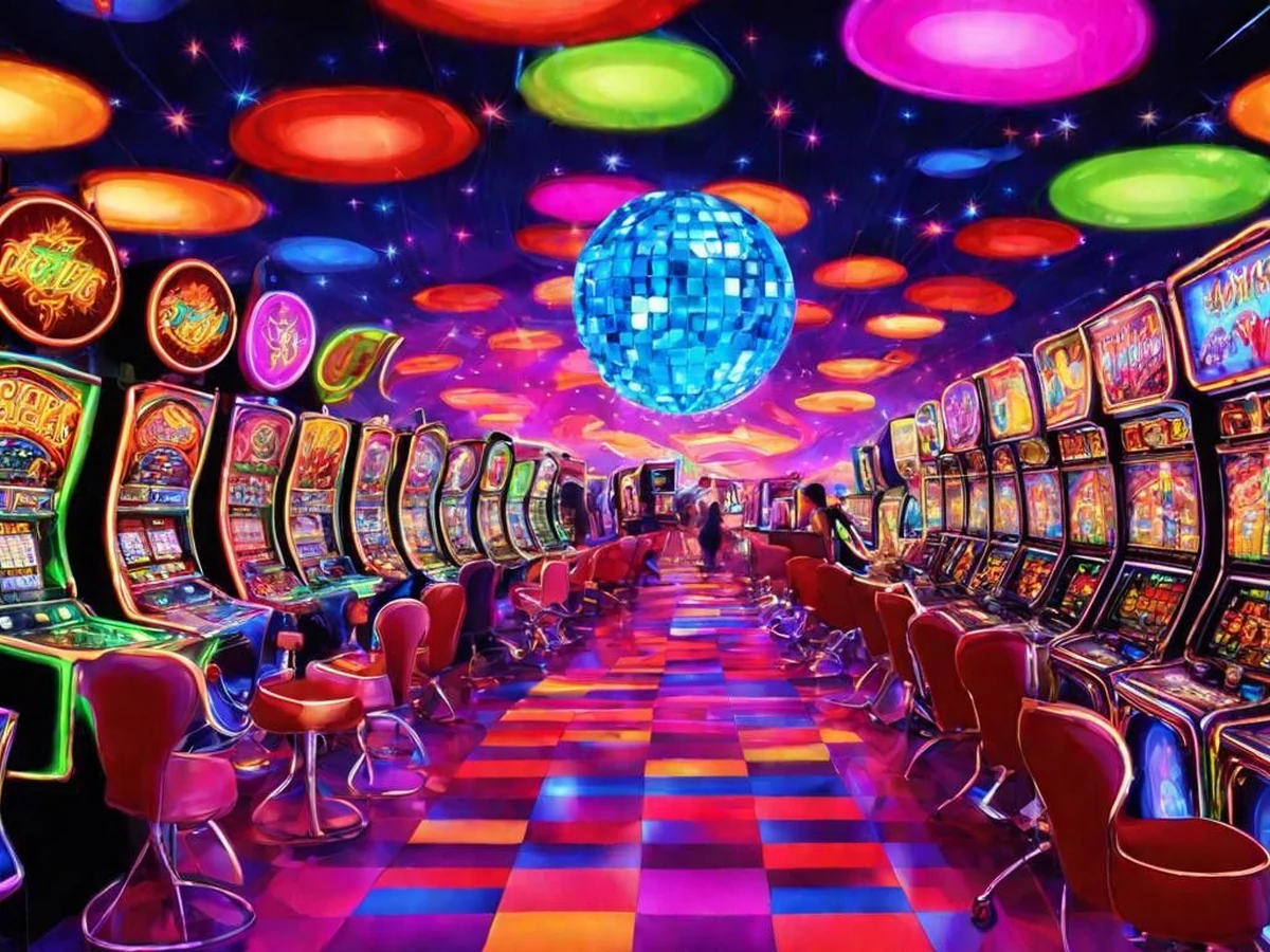 Tampilan permainan slot mobile RPVIP3 dengan reel dan simbol berwarna